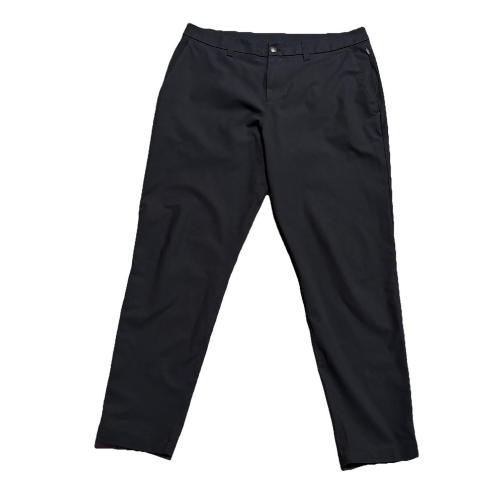 Lululemon Mens ABC Classic-Fit 5 Pocket Pant 33x27 Warpstreme Black Preppy - Picture 6 of 11